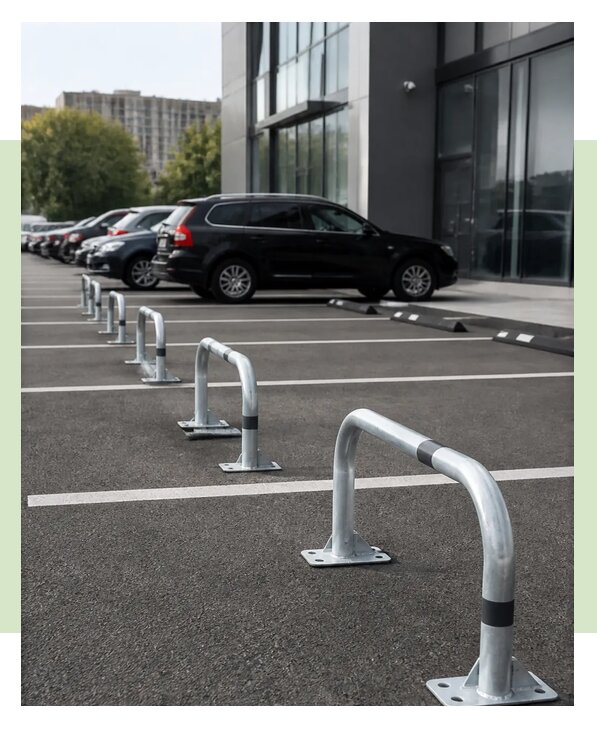 Парковочные ограждения под ключ в Копейске по цене от 6671 р. | ЗаборЭксеперт-Кпс